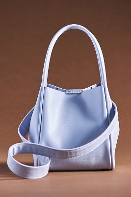 By Anthropologie The Mini Hollace Tote In Purple