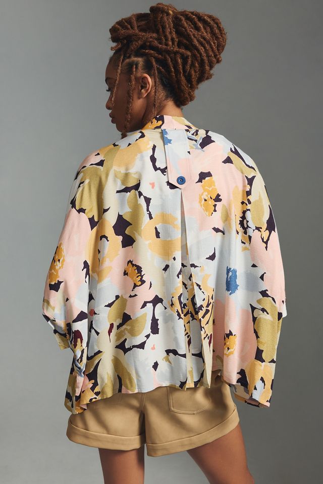 Mixed-Floral Kimono #1