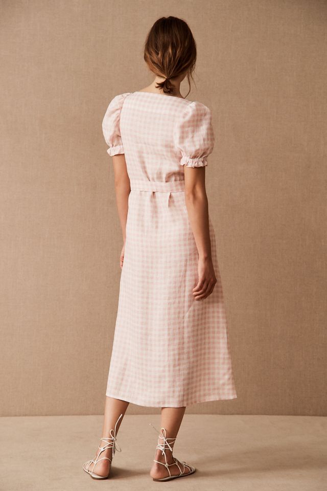 Sleeper Linen Brigitte Midi Dress #1