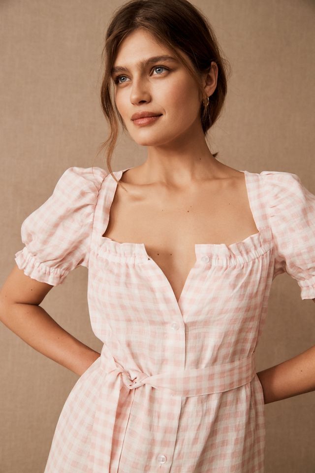 Sleeper Linen Brigitte Midi Dress #2