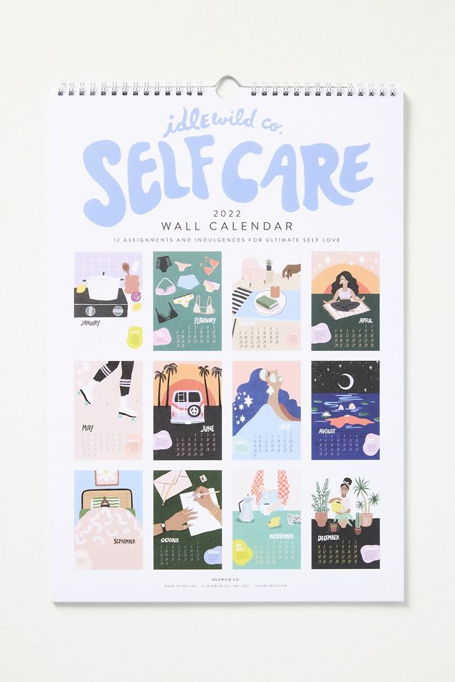 Idlewild Co. 2022 Self Care Wall Calendar #3