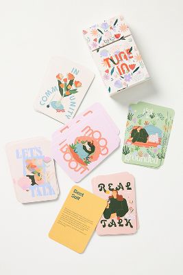 Tune In Wellness Card Deck | Anthropologie