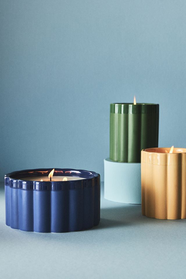 Matilda Goad & Co. Scalloped Candle #4