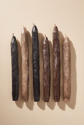 Whittled Taper Candles