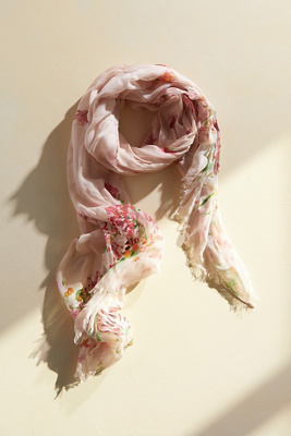 Terrain Aspen Wildflowers Scarf In Beige