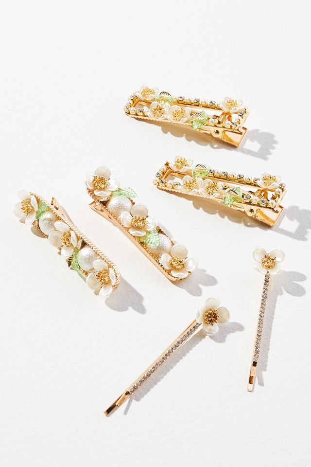 Floral Bobby Pin Set Anthropologie