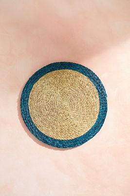 Woven Charger, Color Rim