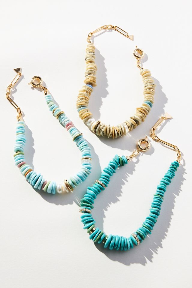 Beaded Shell Necklace #1