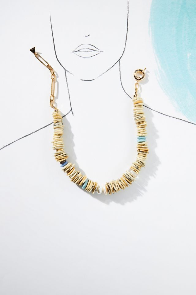 Beaded Shell Necklace #2