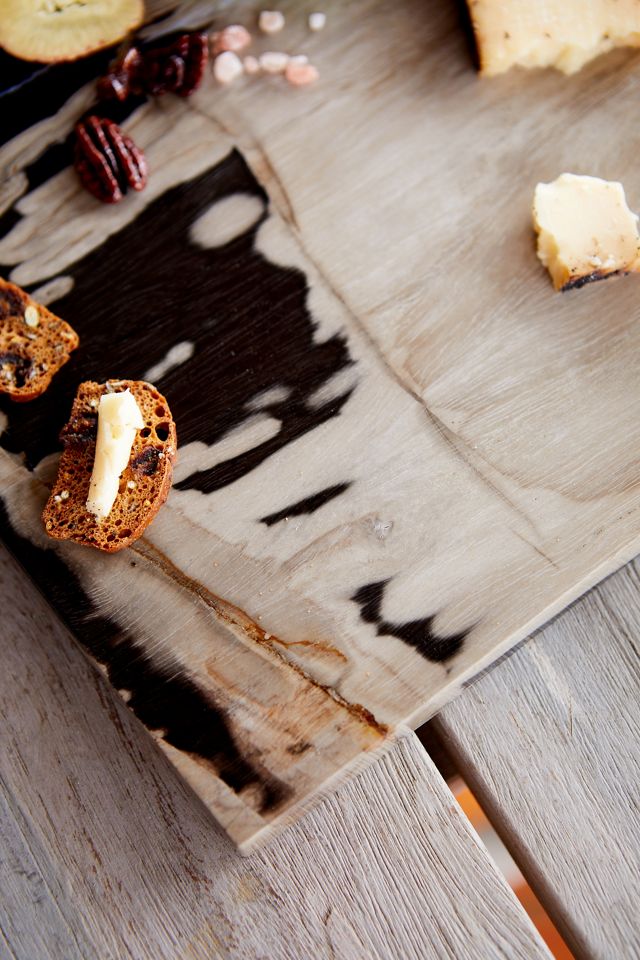 Petrified Wood Cheeseboard #2