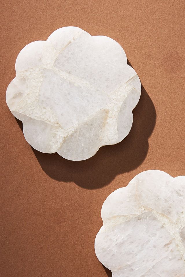 Scalloped Agate Coaster #2