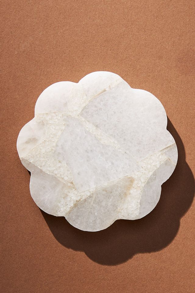 Scalloped Agate Coaster #1