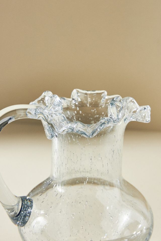 Glass Bubble Pitcher #1