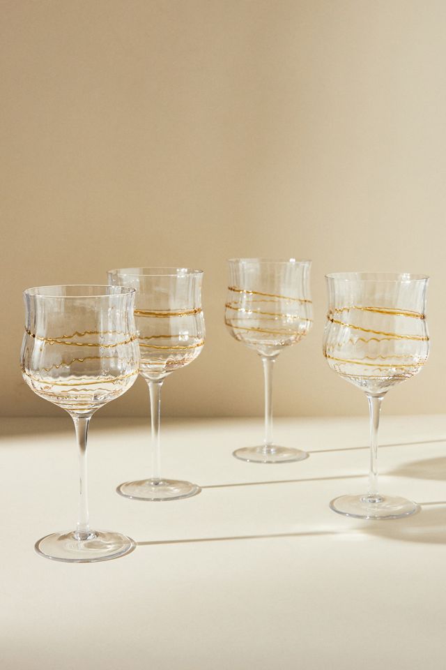 Camille Wine Glasses, Set of 4 #1