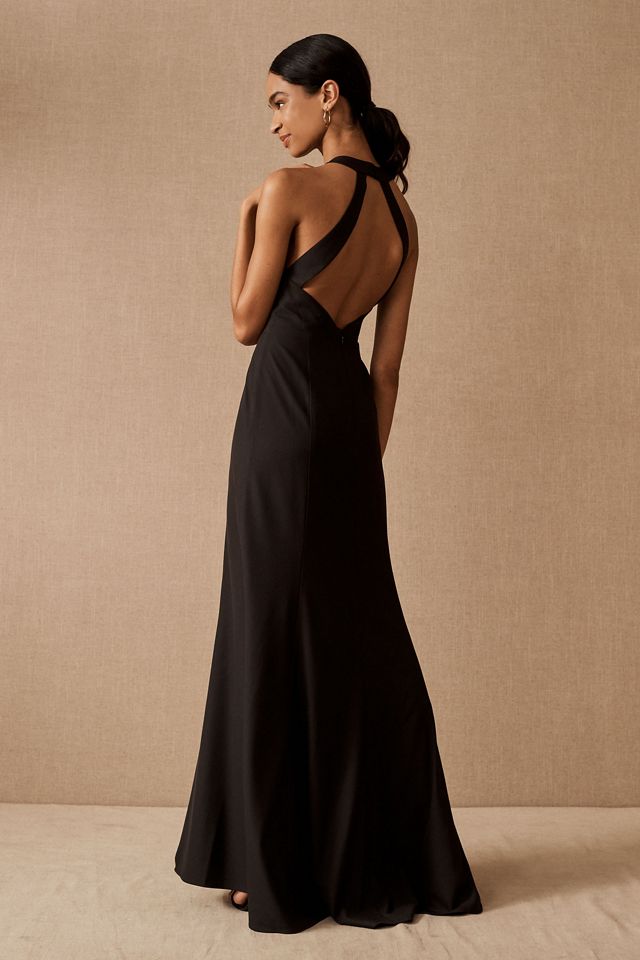 BHLDN Serephina Crepe Maxi Dress #1