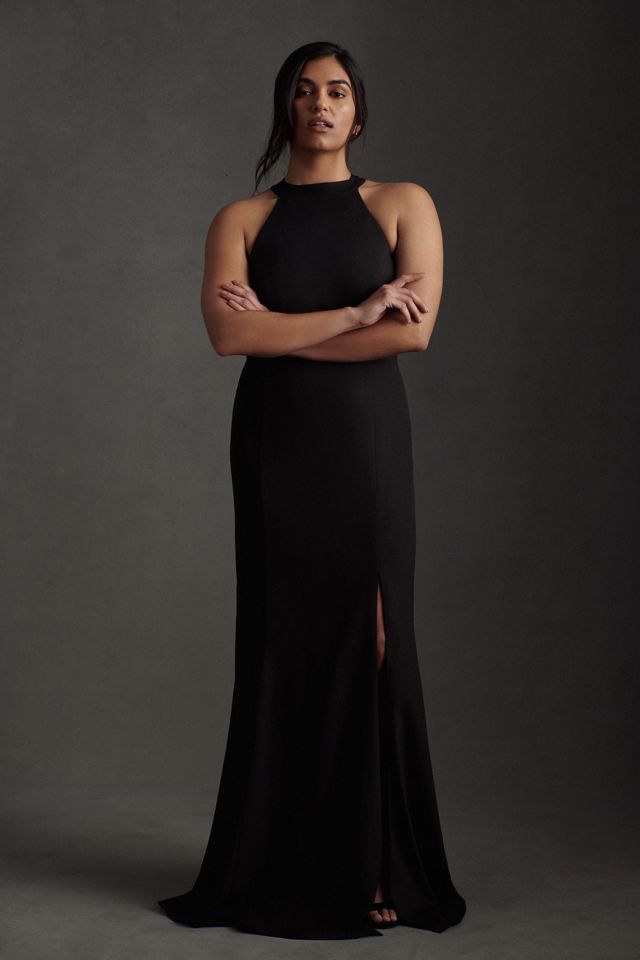 BHLDN Serephina Crepe Maxi Dress #3