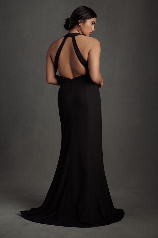 BHLDN Serephina Crepe Maxi Dress #4