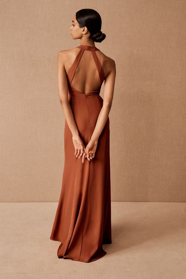 BHLDN Serephina Crepe Maxi Dress #1