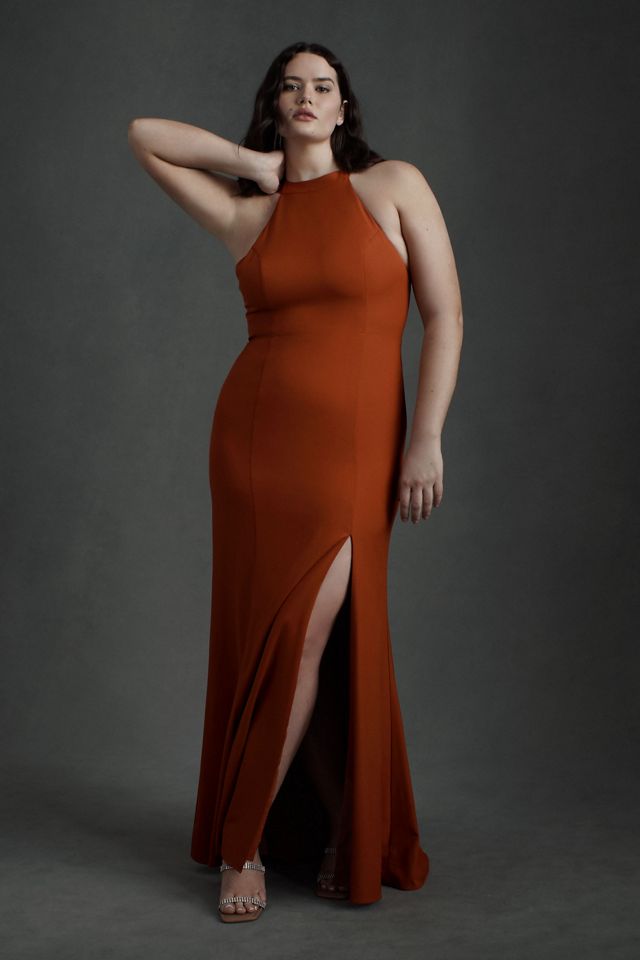 BHLDN Serephina Crepe Maxi Dress #4