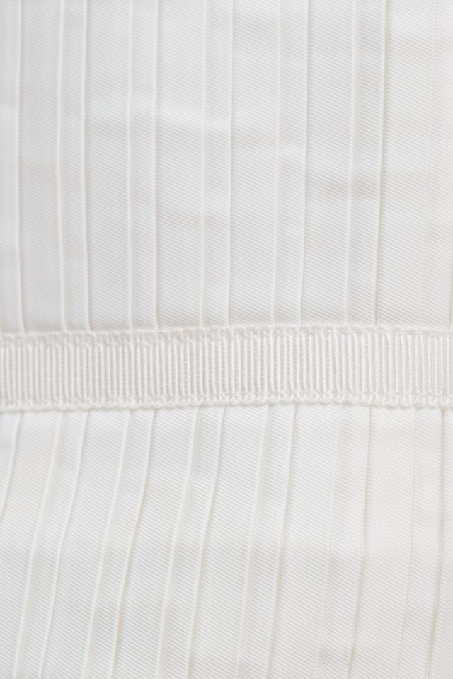 AMUR Oriel Strapless Pleated Bustier Bridal Top #5