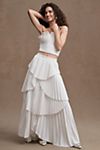 AMUR Ophelia Tiered Pleated Ball Bridal Skirt #1
