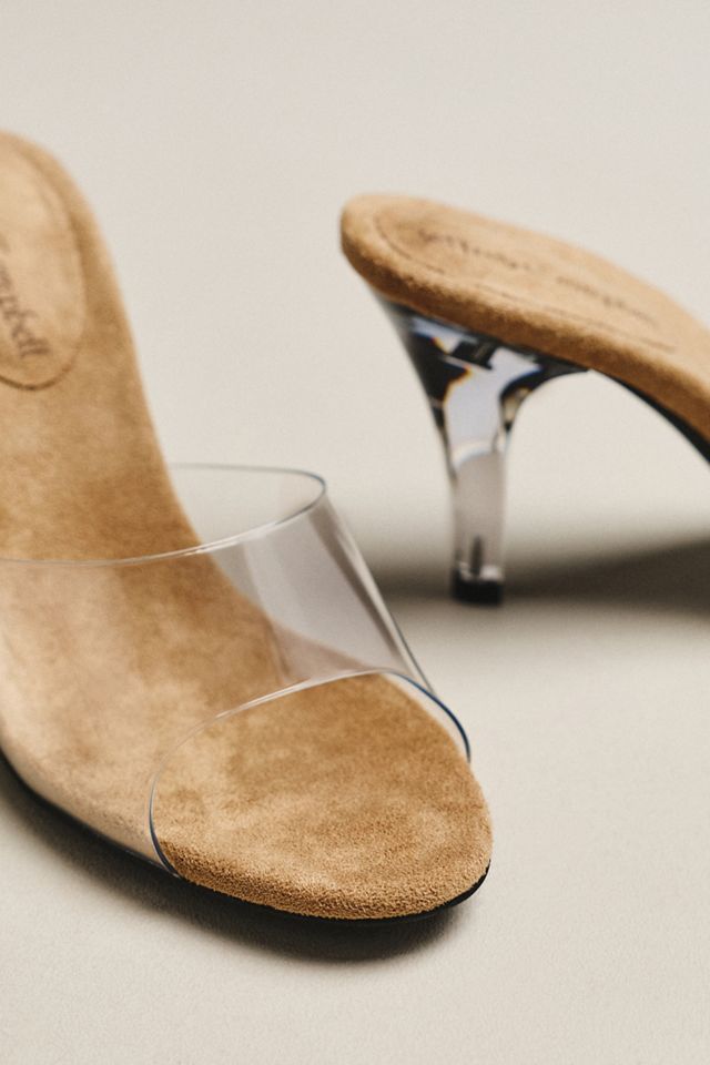 Jeffrey Campbell Clear Mule Heels #3
