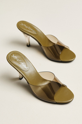 Jeffrey Campbell Clear Mule Heels