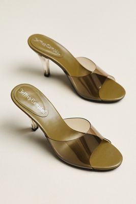 Jeffrey Campbell Clear Mule Heels