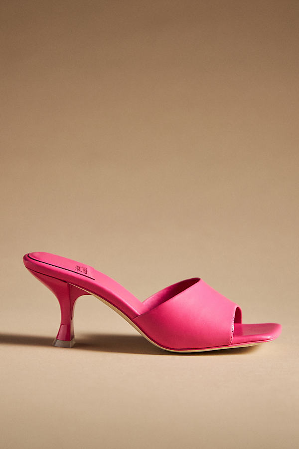Jeffrey Campbell Square-toe Mule In Pink