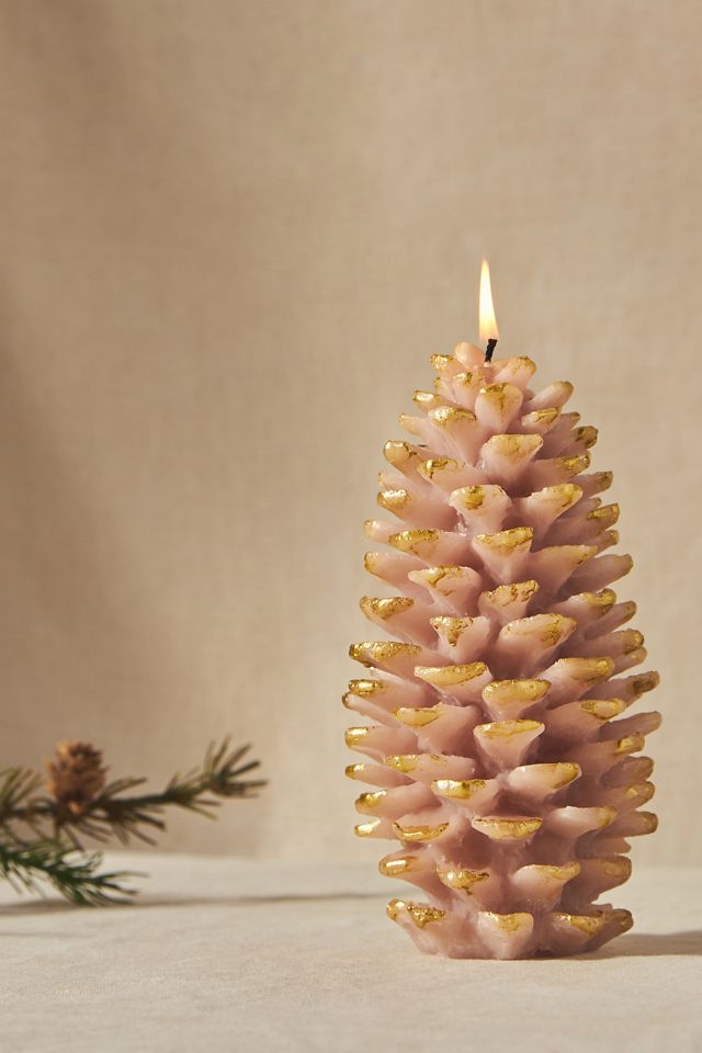 Pinecone Candle #3
