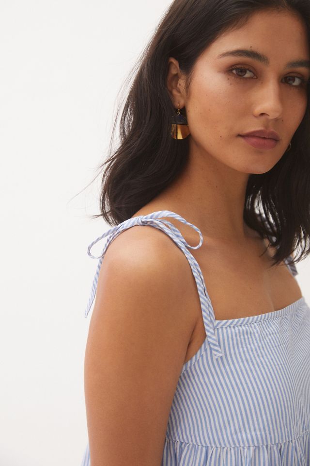 Seafolly Henley Stripe Mini Dress #2