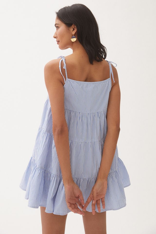 Seafolly Henley Stripe Mini Dress #3