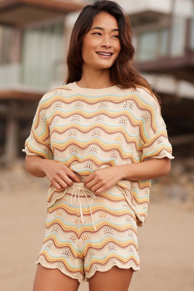 LSPACE Make Waves Knit Sweater #3