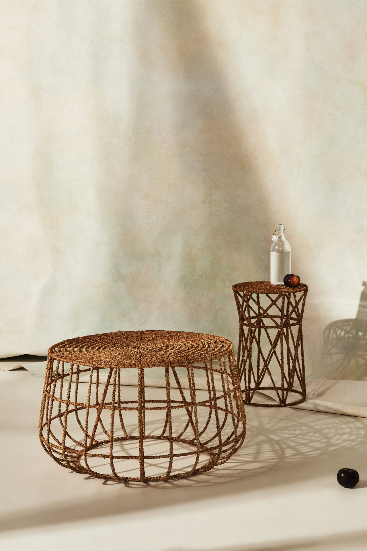 Jute Side Table