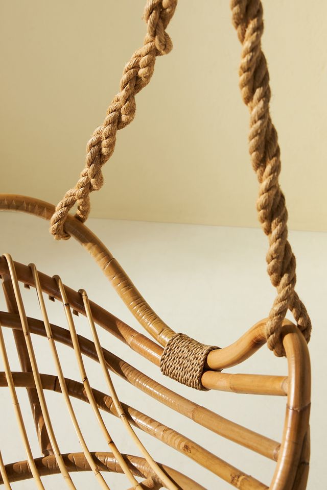 San Blas Rattan Hanging Bench #4