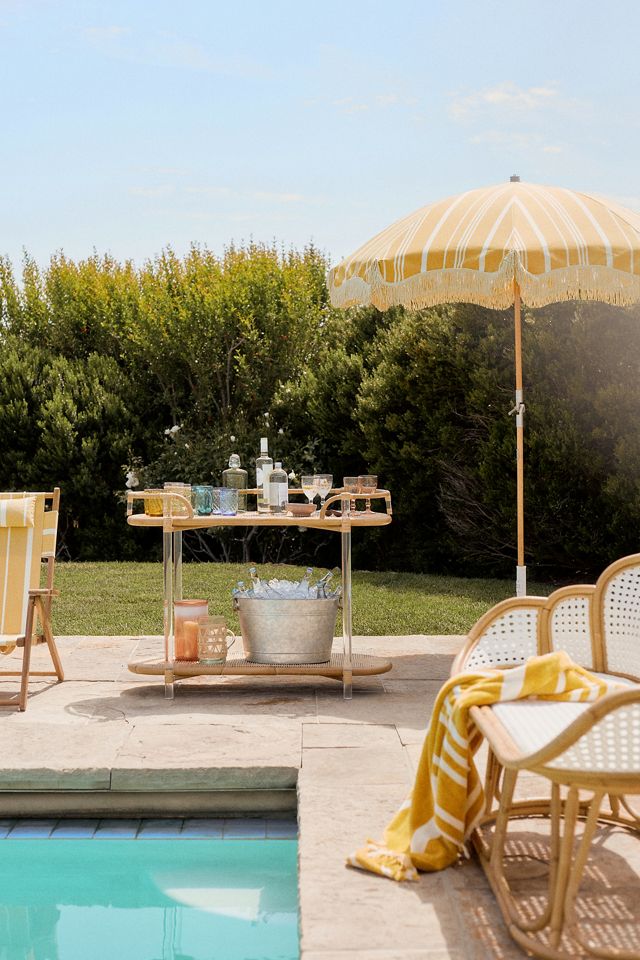 Sea Cliff Rattan Console #5