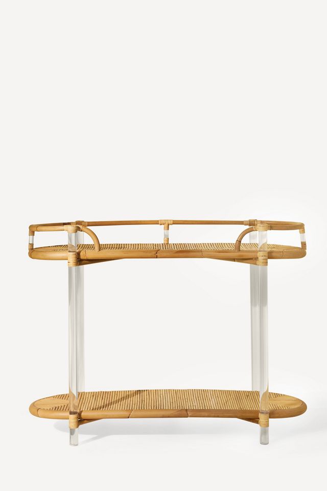 Sea Cliff Rattan Console #1