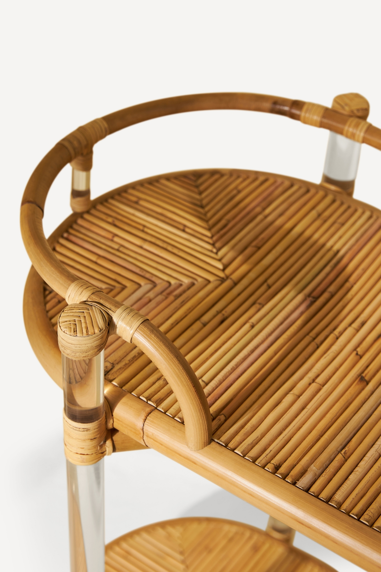 Sea Cliff Rattan Console