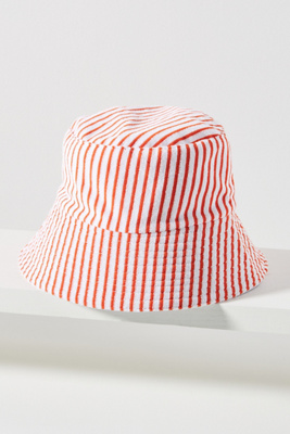 Striped Terry Bucket Hat | Anthropologie