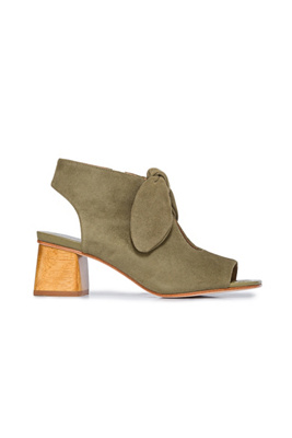 Shop Bernardo Lizzie Block Heels In Beige