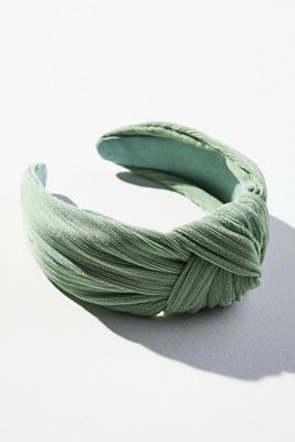 Textured Top-Knot Headband
