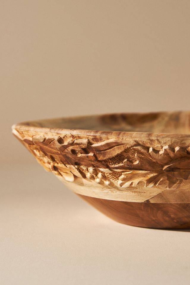Mavis Teak Serving Bowl #2