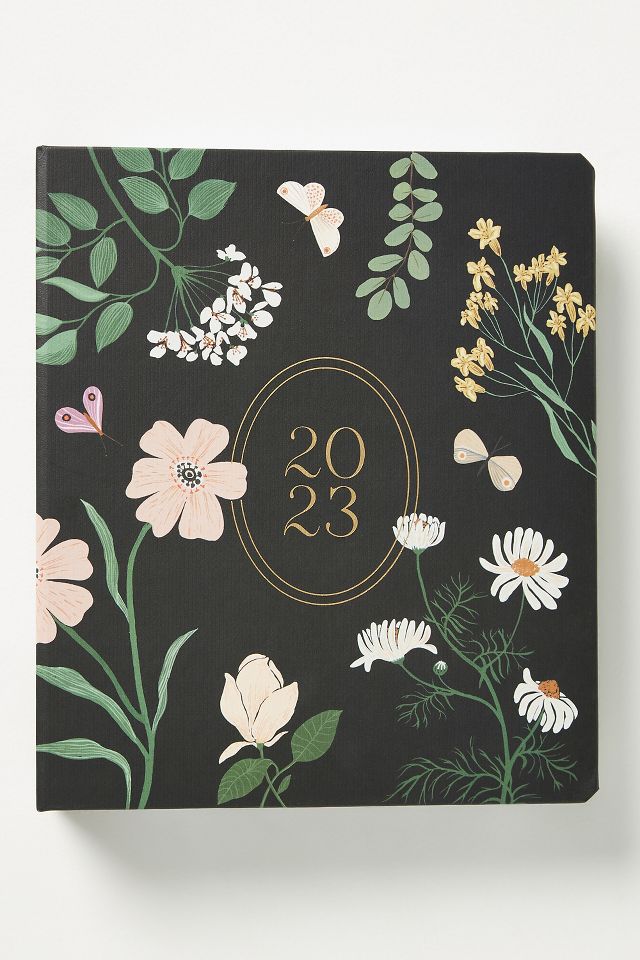 Megan Galante X Fringe Dark Botanical 2023 Planner 