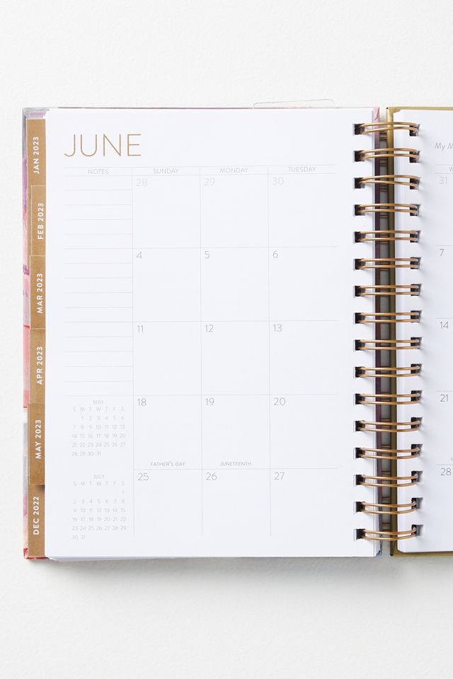 Seedlings Floral 17-Month Planner #1