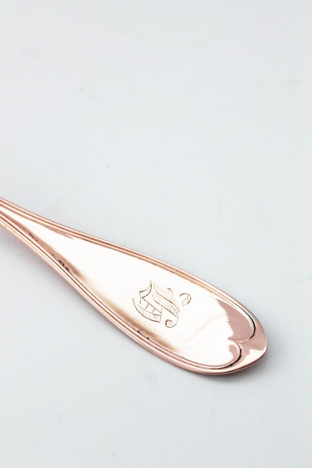 Coppermill Kitchen Vintage Etched Cake Server #2