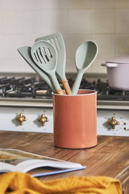 Enamel Utensil Jar