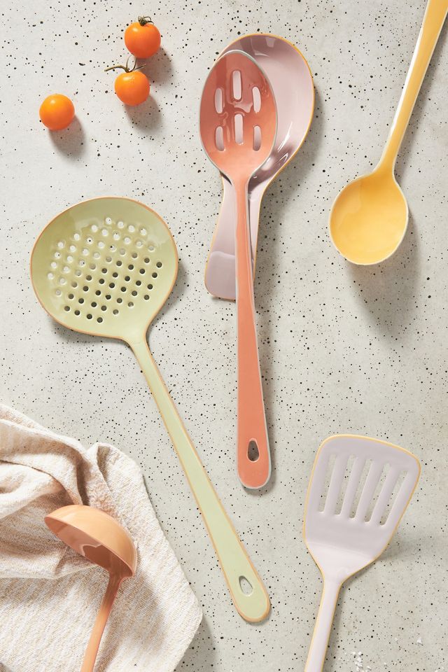 Enamel Serving Utensil #2