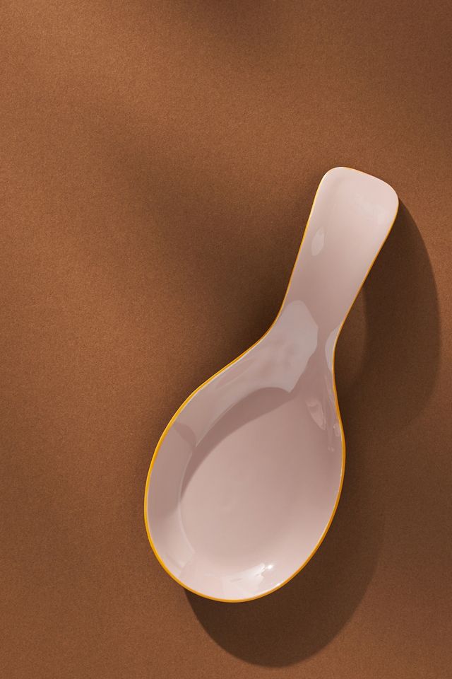 Enamel Spoon Rest
