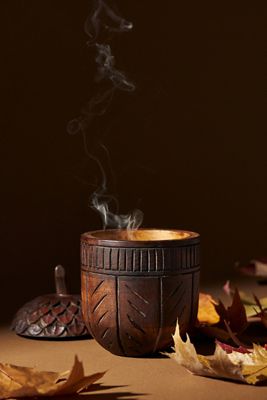 Artisan Acorn Candle
