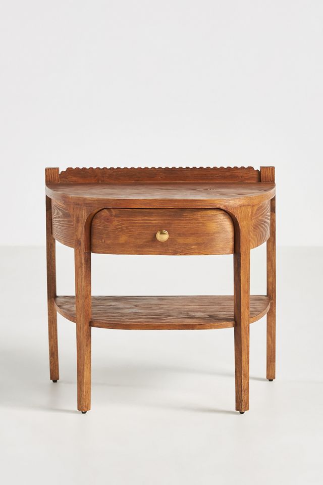 Aria Nightstand - Modern Oak Bedroom Furniture